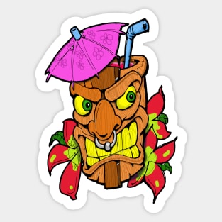 Tiki & Cocktails Sticker